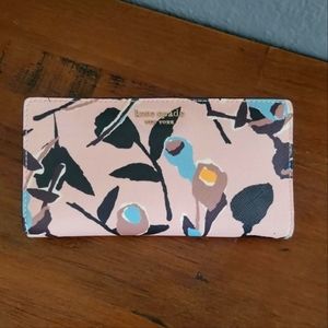 Kate Spade Cameron Paper Rose Wallet